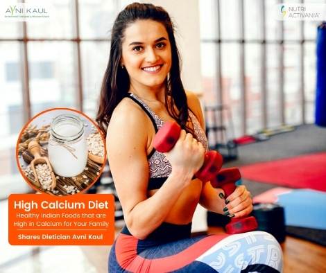 calcium rich Indian diet blog image