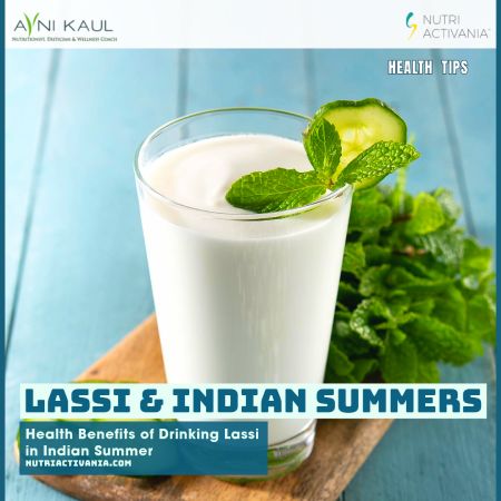 health benefits drinking lassi indian summers